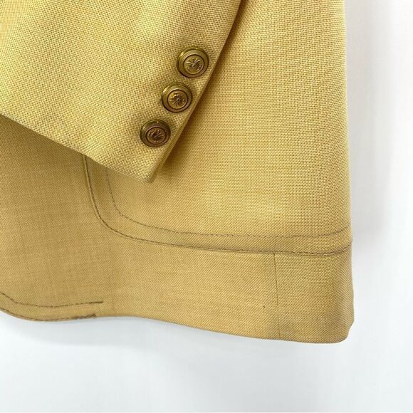 Vintage 1960s Yellow Kingsridge Suit Jacket - Picture 16 of 16
